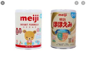 Sữa Meiji 0-1 có mấy loại ?