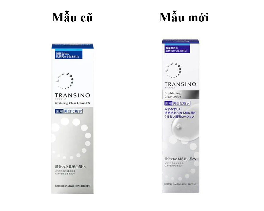 Nước hoa hồng Transino Lotion 150ml Daiichi Sankyo mẫu mới