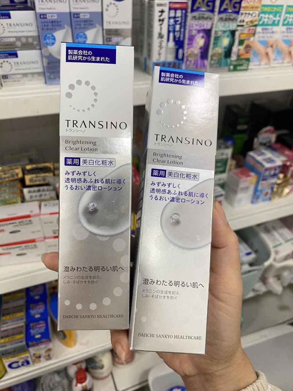 Nước hoa hồng Transino Lotion mẫu mới