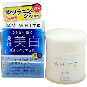 Kem dưỡng trắng da Kose Moistur Mild White 50g