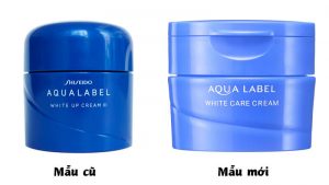 Kem dưỡng Shiseido Aqualabel 50gr màu xanh, đỏ, vàng Nhật Bản 2