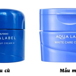 Kem dưỡng Shiseido Aqualabel 50gr màu xanh, đỏ, vàng Nhật Bản 3