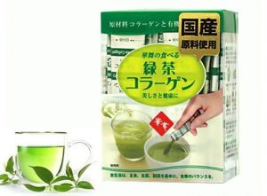 Collagen Hanamai (chiết xuất trà xanh, da cá,da heo)