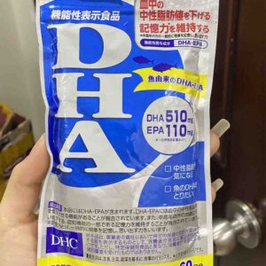 bổ não DHC bổ xung DHA và EPA Nhật Bản 60 ngày