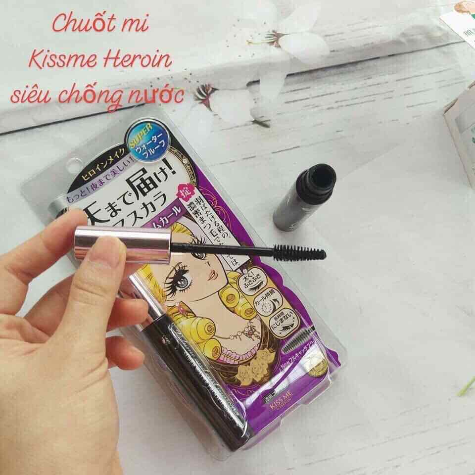 Mascara Kiss Me Màu Hồng, Màu Tím Nhật Bản 7