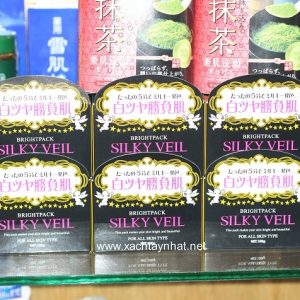 Kem trắng da Silky Veil Bright Pack Nhật Bản (100gr) 7