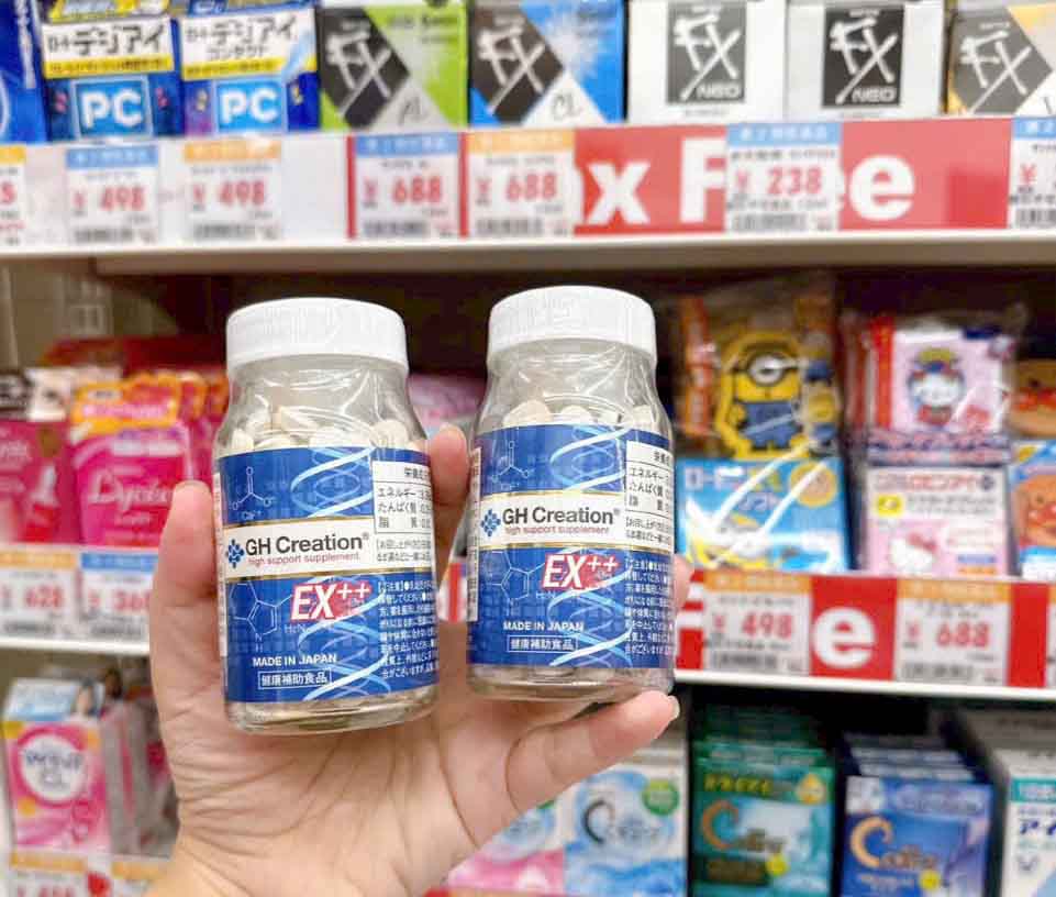 Viên uống hỗ trợ tăng chiều cao của nhật GH Creation EX mẫu mới