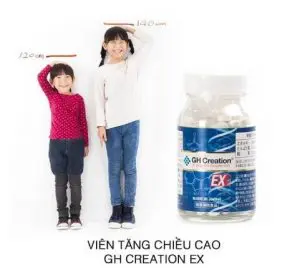 Thuốc tăng chiều cao của nhật GH Creation EX (270v) 5