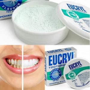 Bột tẩy trắng Eucryl có gây hại cho men răng không?