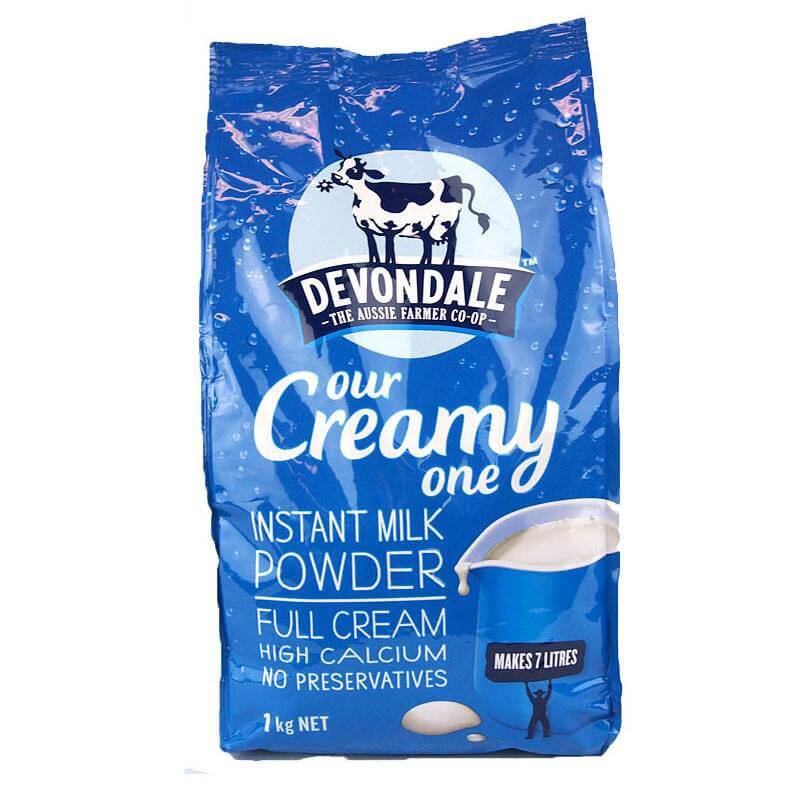 Sữa tươi dạng bột Devondale nguyên kem 1kg