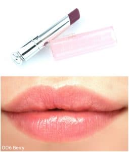   Son dưỡng Dior Addict Lip Glow màu 006- Berry tím hồng
