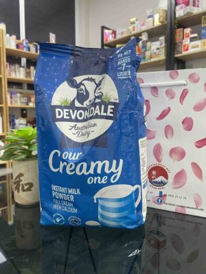 Sữa bột nguyên kem Devondale Full Cream 1kg Úc mẫu mới