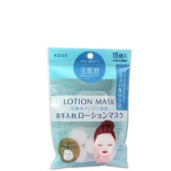 mặt nạ giấy nén Kose lotion mask dưỡng trắng da