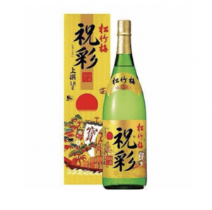 Rượu Sake vẩy vàng Hakutsuru Nhật Bản 1,8 lít 1