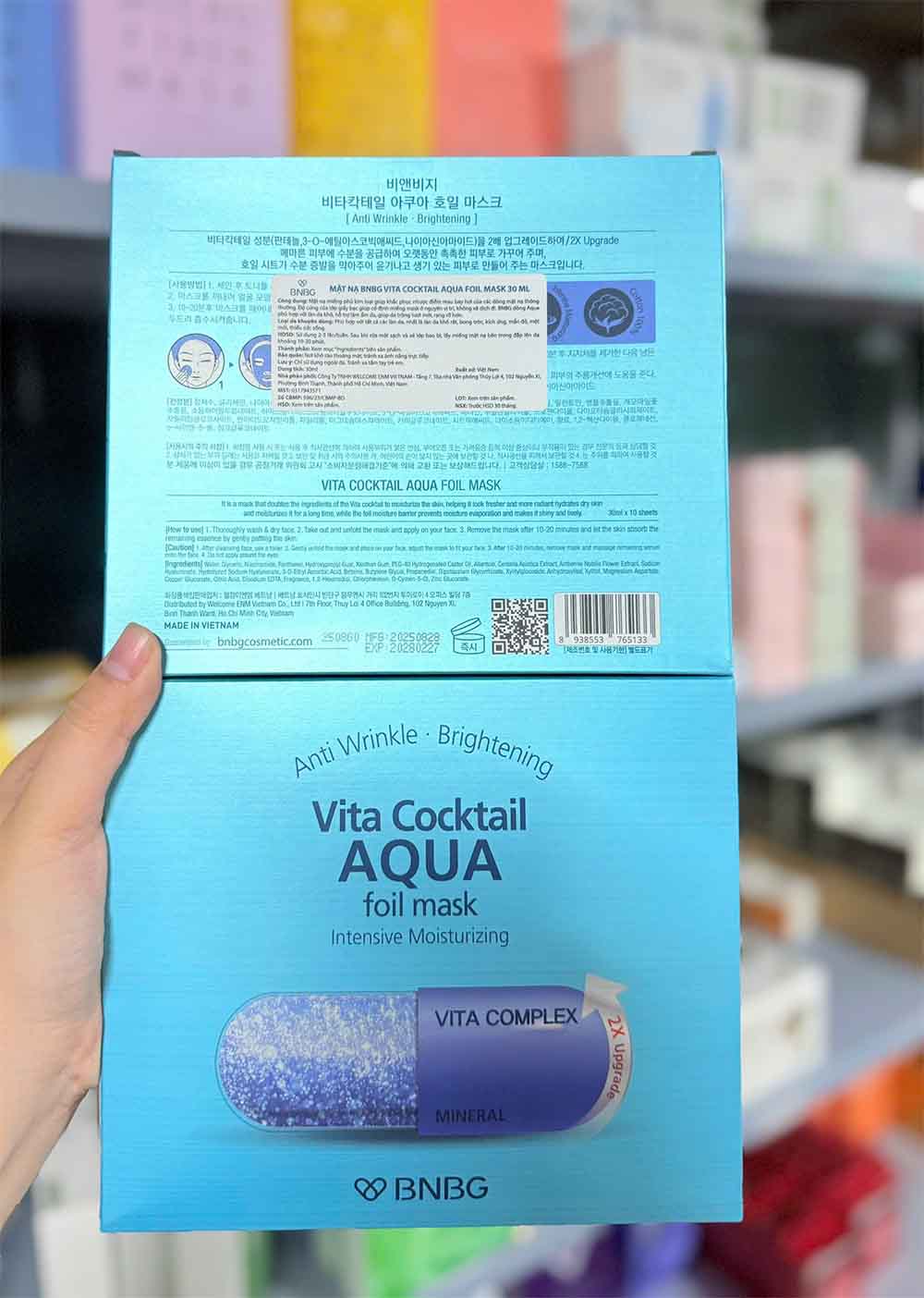 Mặt nạ Banobagi Vita Cocktail Aqua