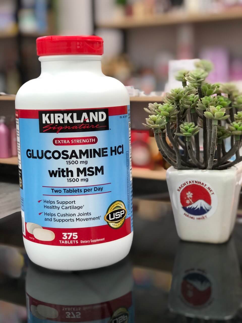 Glucosamine HCL 1500mg Kirkland with MSM