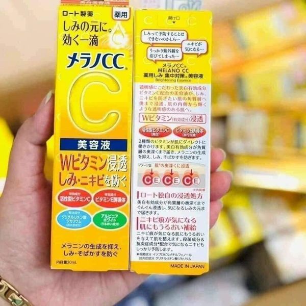 Serum CC Melano Vitamin C Rohto Nhật Bản 1