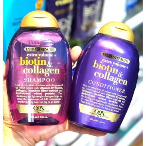 Bộ gội xả Biotin Collagen Organix trị rụng tóc, kích mọc tóc của Mỹ