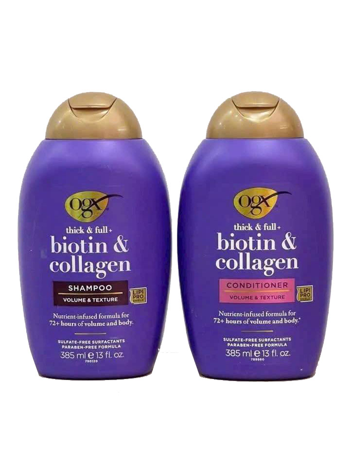 Bộ gội xả Biotin Collagen Organix