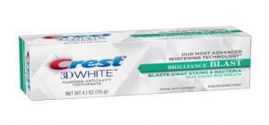 Kem đánh răng Crest 3D White Brilliance Blast 116g