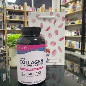 Viên uống Collagen Neocell 360 viên Vitamin C & Biotin Mỹ