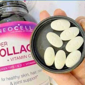 Viên uống Collagen Neocell 360 viên Vitamin C & Biotin Mỹ chính hãng