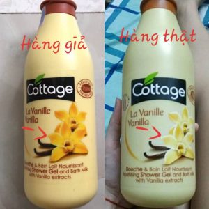 Sữa tắm Cottage 750ml Pháp 5