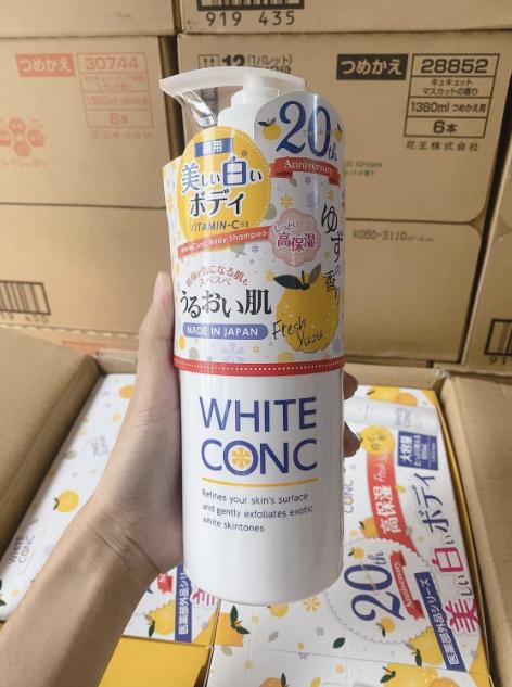 Sữa tắm White Conc Body trắng da 12