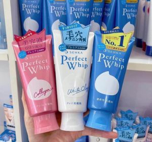 Sữa rửa mặt Senka Perfect Whip mẫu mới