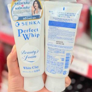 Sữa rửa mặt Senka Perfect Whip trắng