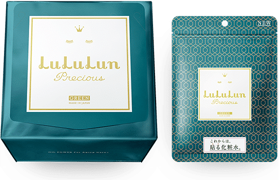 lululun mask precious màu xanh lá  : Dành cho da lão hóa nặng, chiết xuất sinh vật phù du Sinh vật phù du 