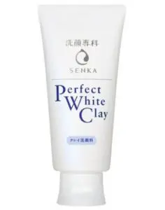 Sữa rửa mặt Senka Perfect Whip màu trắng white clay
