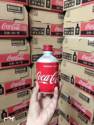 Thùng Coca Nhật Bản Nắp Vặn Chai Nhôm 24 chai x 300ml 3