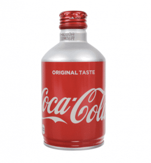 Thùng Coca Nhật Bản Nắp Vặn Chai Nhôm 24 chai x 300ml 4
