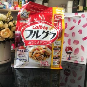 Bánh ngũ cốc sấy khô Calbee Nhật Bản