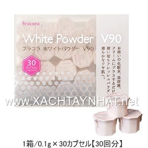 Bột dưỡng trắng da Fracora White Powder V90 3