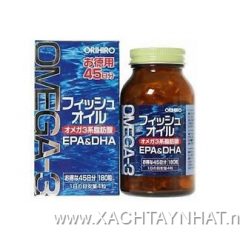 Dầu cá Omega 3 Orihiro dạng viên Nhật Bản