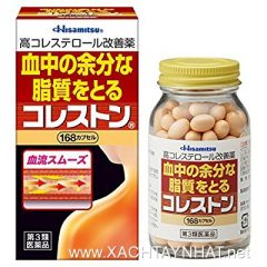 Viên uống giảm mỡ trong máu & Cholesterol Hisamitsu 168 viên