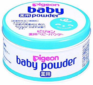 Phấn rôm Pigeon Baby Powder Nhật Bản trắng