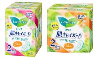 Băng vệ sinh ngày cánh và không cánh Laurier 20.5cm 22 miếng