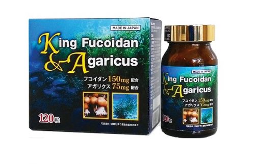 Review tảo King Fucoidan & Agaricus Nhật Bản có tốt không? Mua ở đâu Fucoidannhat-ban-510x322
