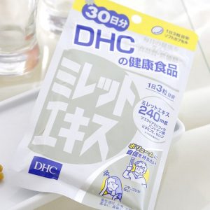Viên uống chiết xuất hạt kê trị rụng tóc DHC Nhật Bản 7