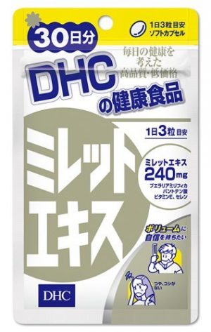 Viên uống chiết xuất hạt kê trị rụng tóc DHC Nhật Bản 1