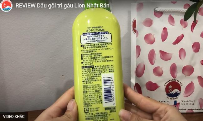 Dầu gội trị gàu Lion 