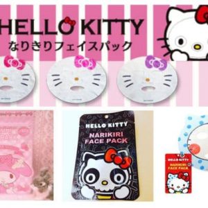 Mặt nạ dưỡng trắng da Narikiri Face Pack Hello Kitty Nhật Bản 7