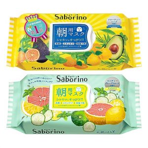 Mặt nạ Saborino BCL Morning 100% Cotton Nhật Bản 1