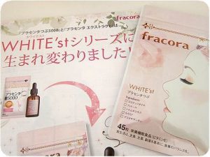 Viên uống nhau thai Fracora White Placenta Nhật Bản 3