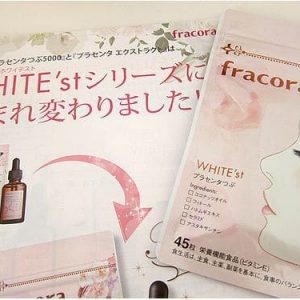 Viên uống nhau thai Fracora White Placenta Nhật Bản 6