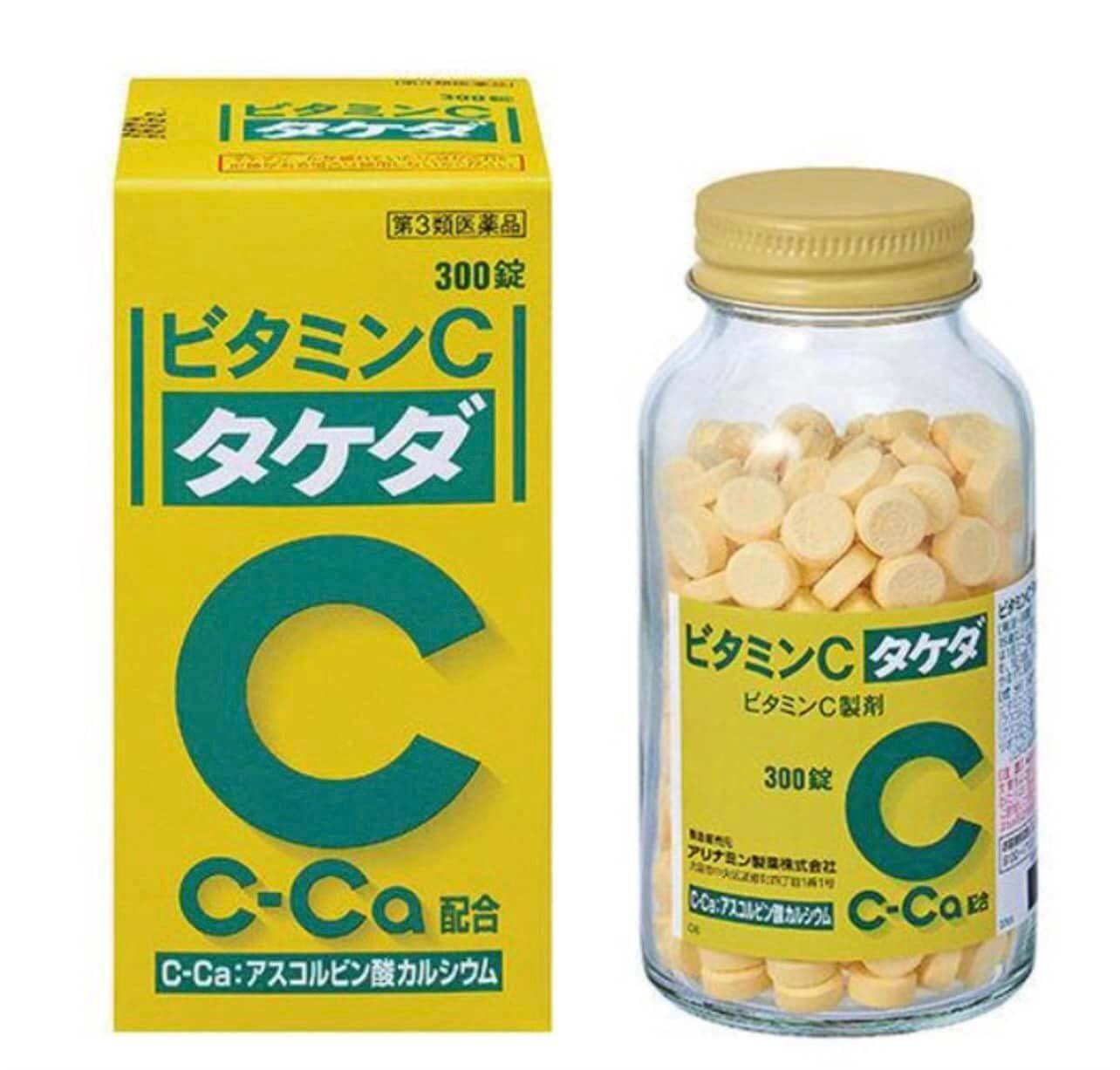 Viên uống Vitamin C Ca 2000mg Takeda Nhật Bản