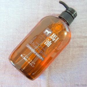 Dầu gội mỡ ngựa Horse Oil Natural Hair Shampoo Nhật Bản 7
